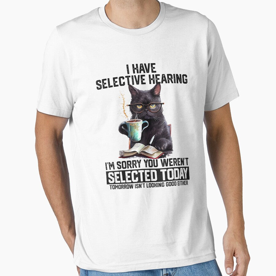 Selective Hearing Cat by sigrunsartcave