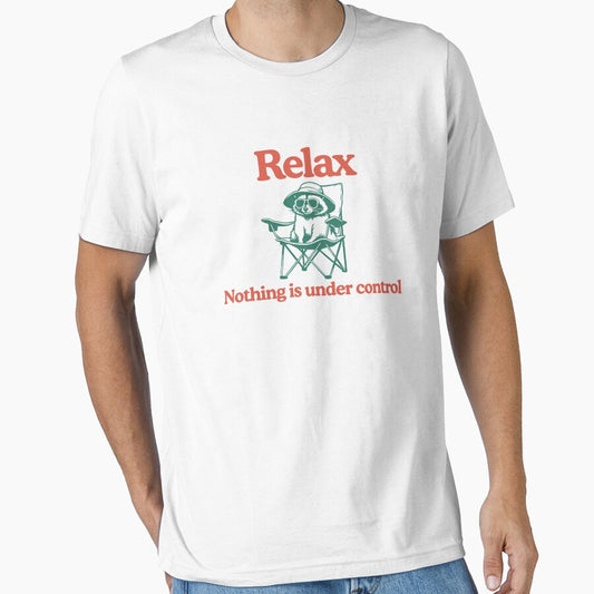 Raccoon Relax Nothing Is Under Control by ZaraKerry