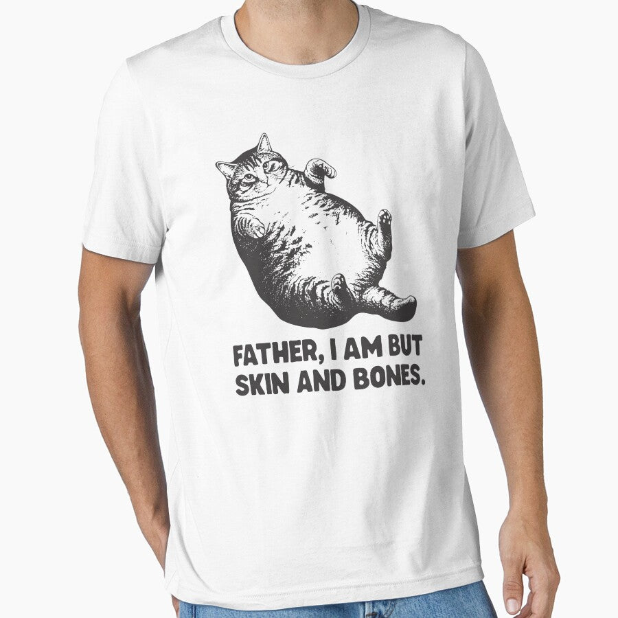 Cat Father I Am But Skin and Bones by JuliWaddle240