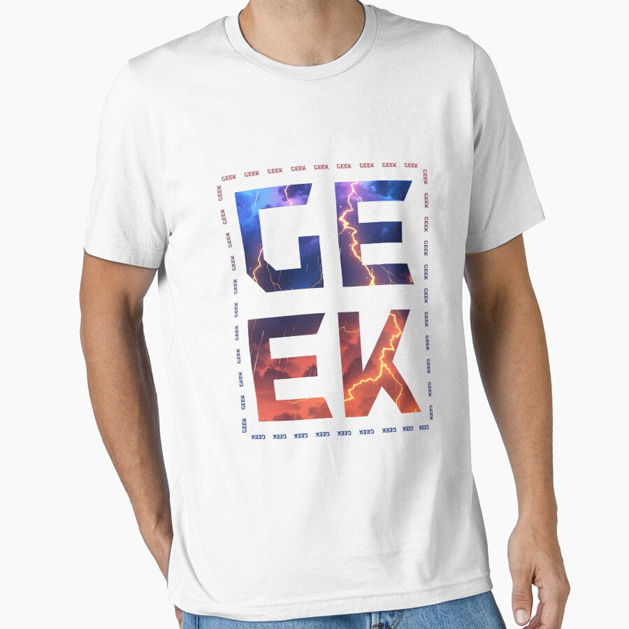 GEEK – Minimalist T-Shirt for True Geeks by Tamatoa's Cave