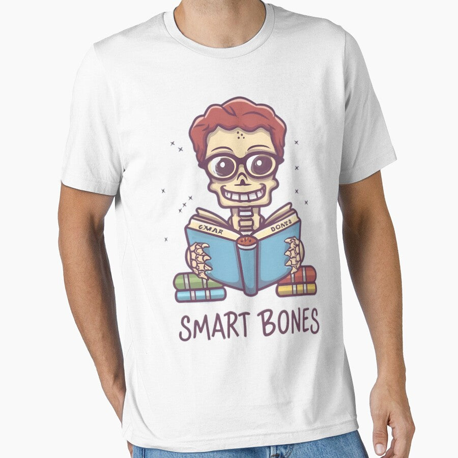 Cute Nerd Preppy Skeleton by PlanetMarker