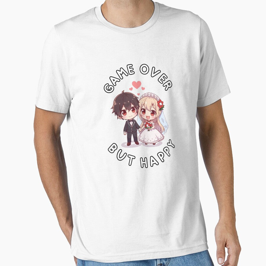 Game Over But Happy | Wedding Geek Couple Chibi Anime Kawaii by Love&Geek