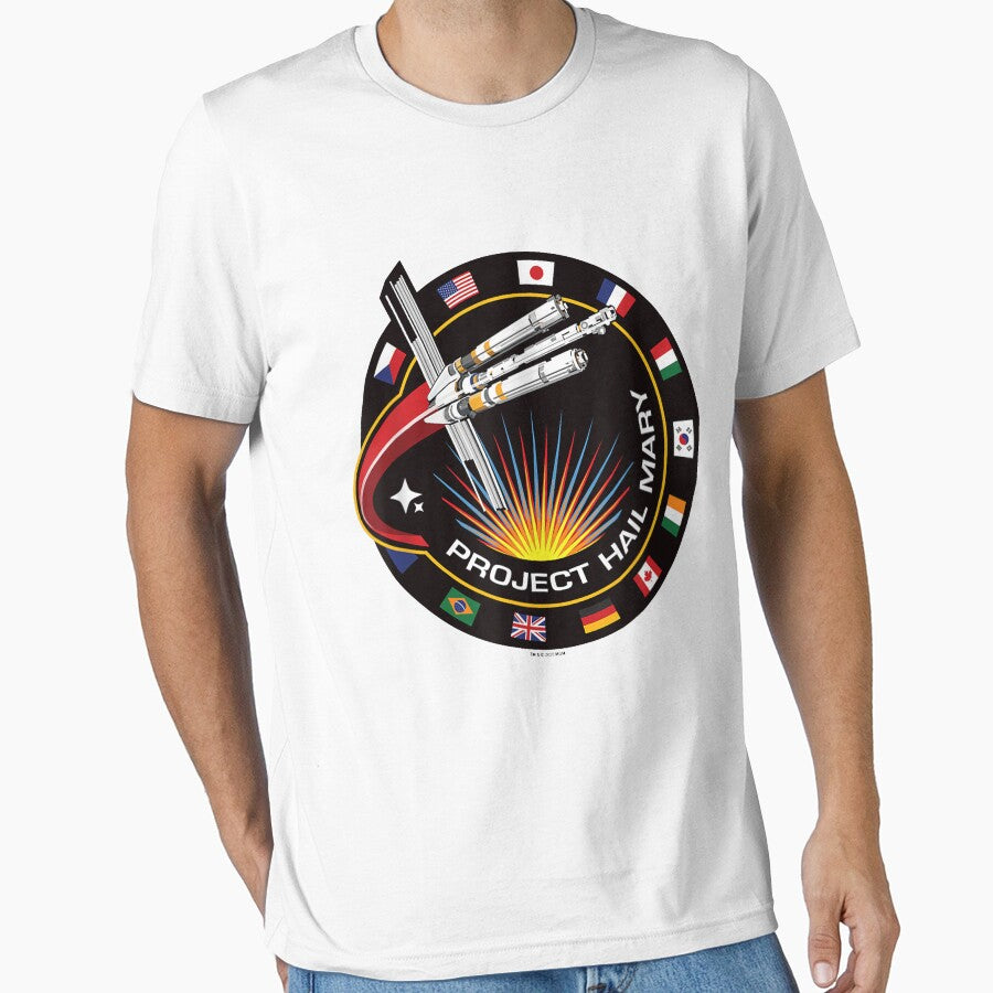Project Hail Mary Spaceship Mission Badge by jestgushArt