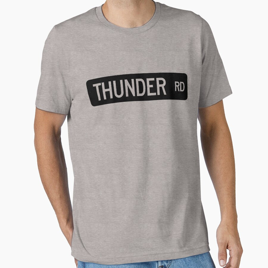 Thunder Road street sign by dissident