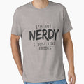 I'm Not Nerdy I Just Like E-Books T-shirt & Hoodies by allsortsmarket
