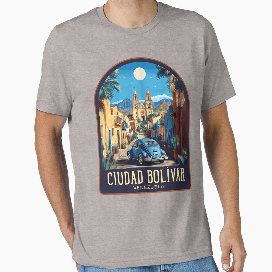 Ciudad Juárez Vintage Travel Illustration by HomeLivingCo