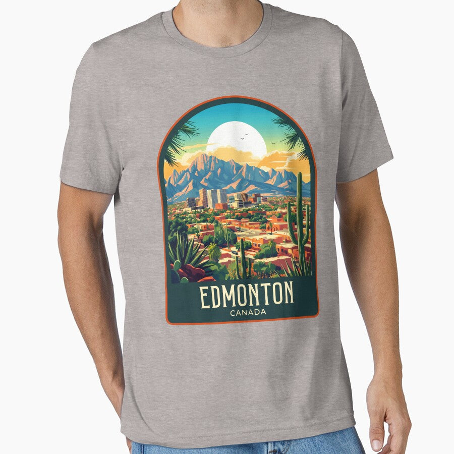 El Paso Vintage Travel Illustration by HomeLivingCo