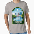 Frankfurt Vintage Travel Illustration by HomeLivingCo