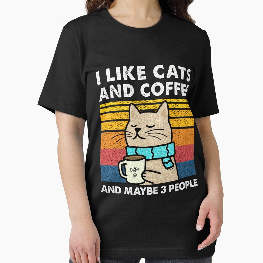 I Like cats And Coffee And Maybe 3 People by BestDesignscool