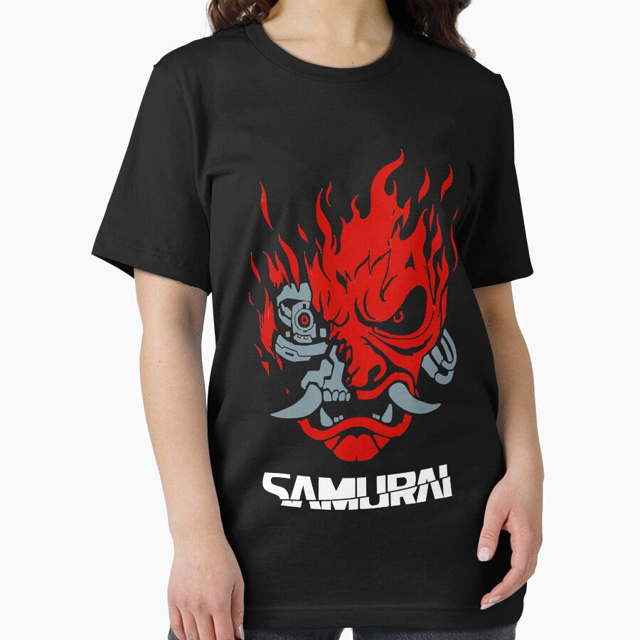 Vintage Samurai Retro Japanese Gaming 2077 Art Game Style by corymilinda