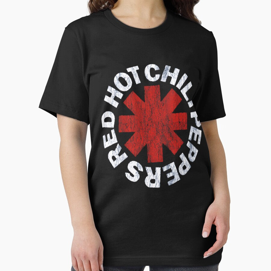 Black Hot Peppers Rock Band Graphic New by DominiqueByous