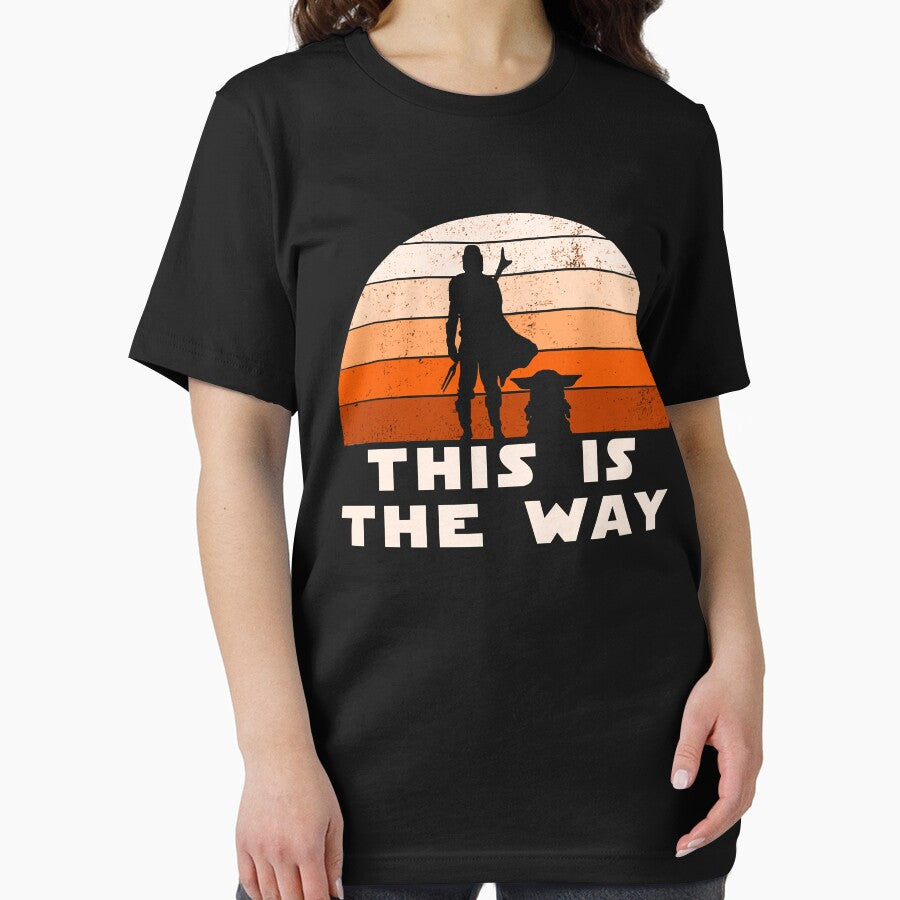Mando retro this is the way and the baby sunset by Lopez345