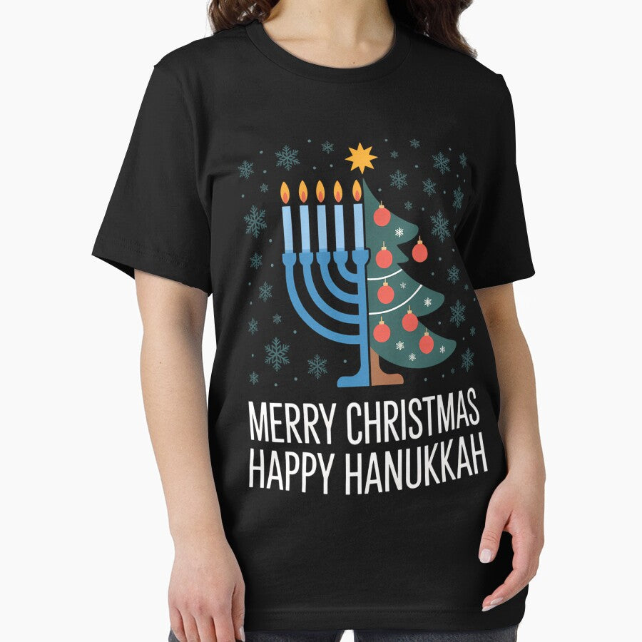Merry Chrismukkah Happy Christmas Hanukkah by JulienAureo