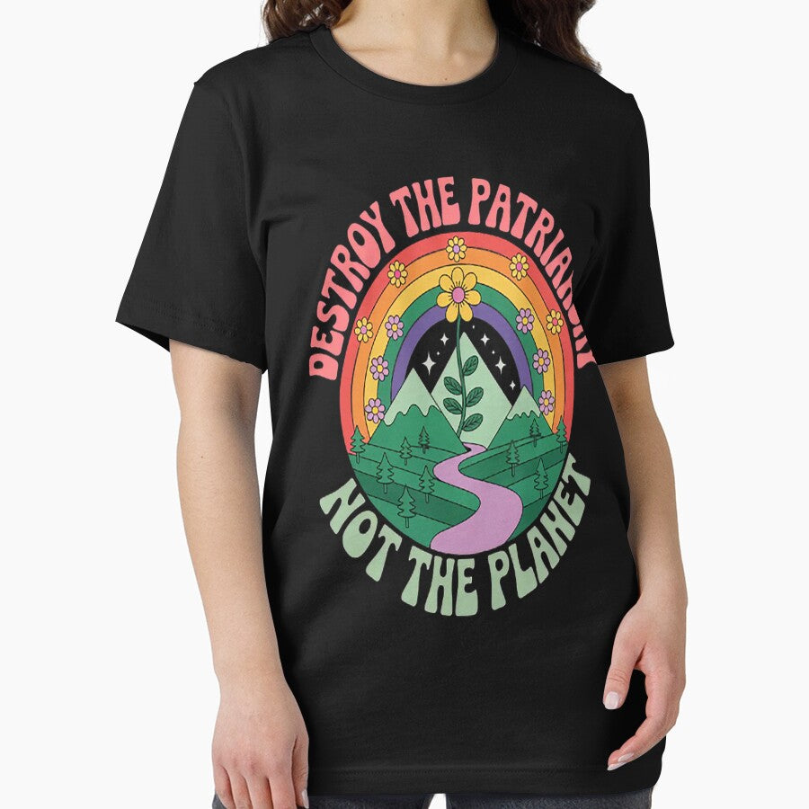 Destroy the Patriarchy Not the Planet Feminist Feminism by CottonCandyPrin