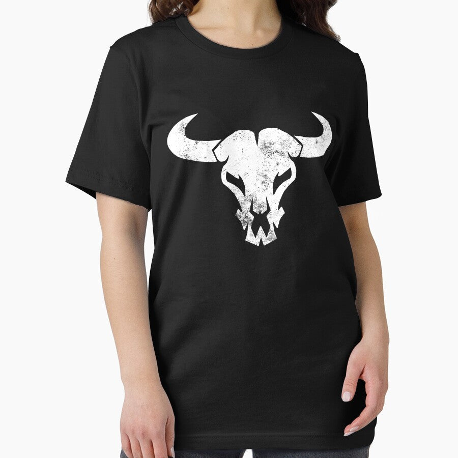 Buffalo Skull Grunge by ScapegoatPrints