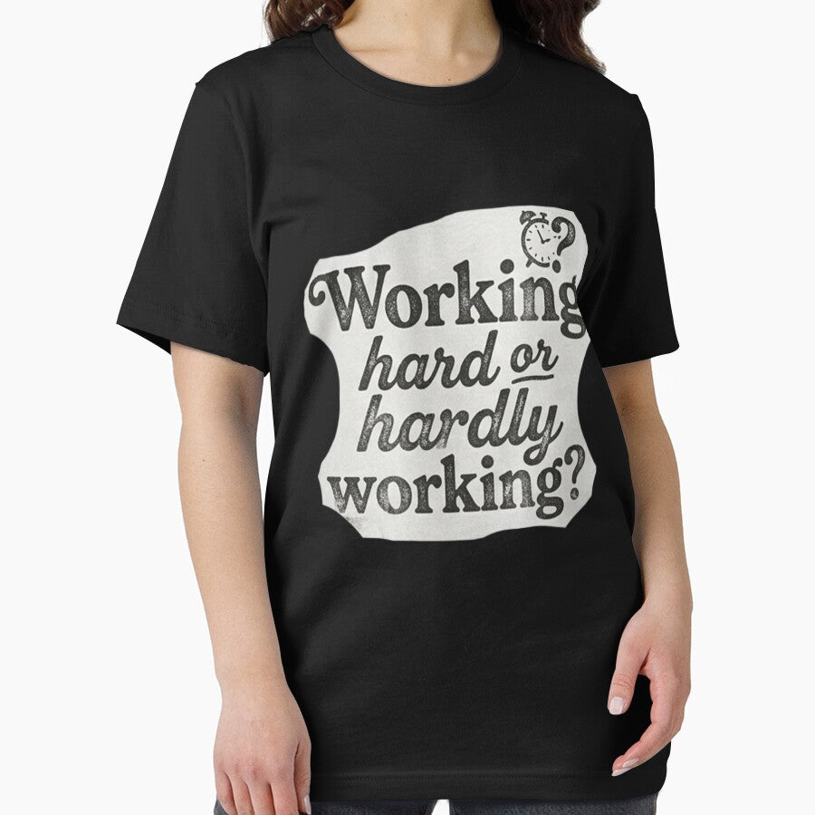 Working Hard or Hardly Working Typography by MaafiaArtsThai