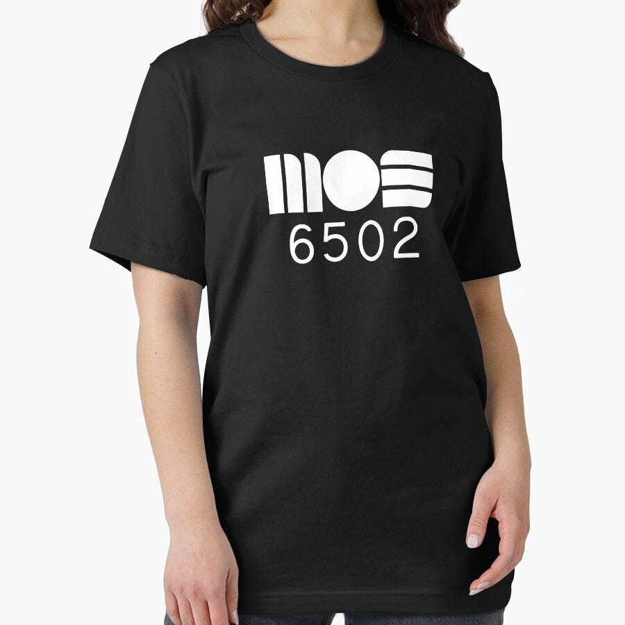 MOS 6502 8-bit CPU White logo by limpfish