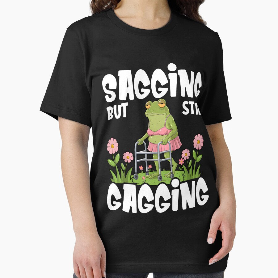 Sagging But Still Gagging Funny Frog Meme by Torionrad