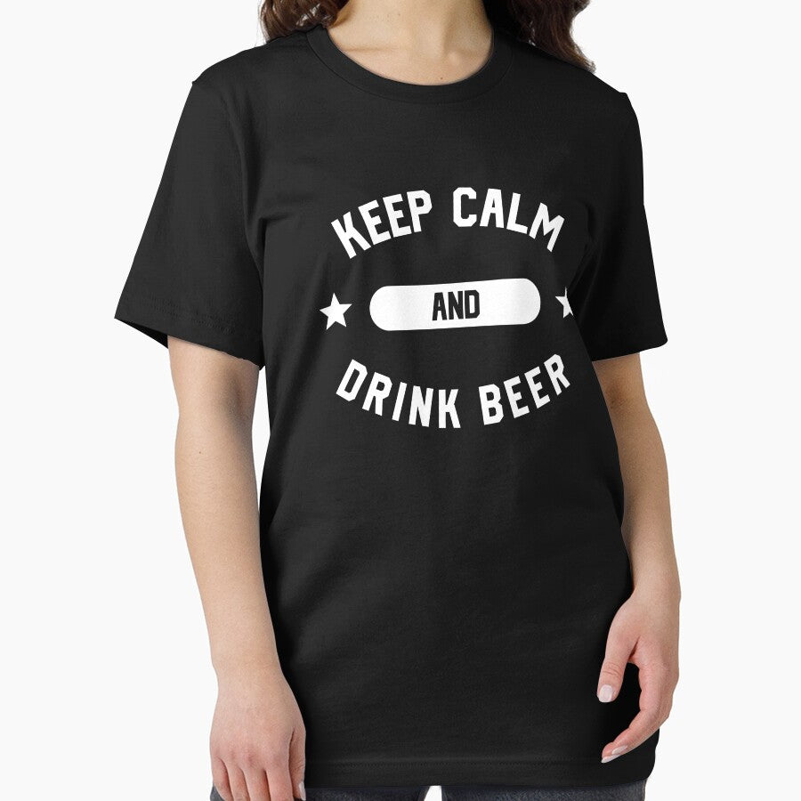 Keep Calm and Drink Beer - Good Beer Drinker - Beer Break - Native Drunk Beer is made by men wine by god - Beer Lover - Beer Fanatic - Beer is Life by mellinnshirts