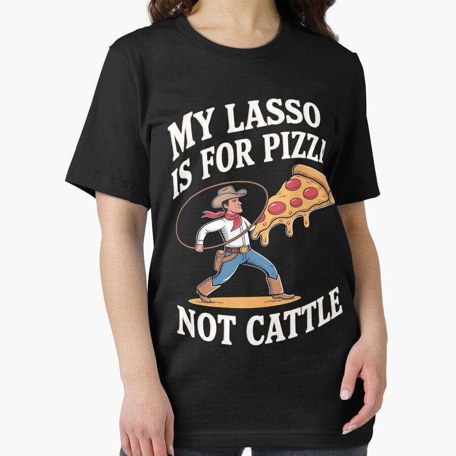 My lasso is for pizza - I love western -  I love western - The power of western - Easy western - Say western - the western effect -  Western I want it all - Feel the western - The western spirit by JansenGS