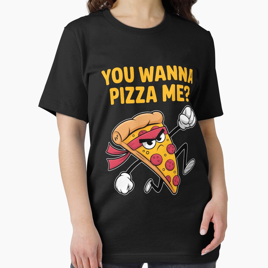 Funny You Wanna Pizza Me? by Randomera