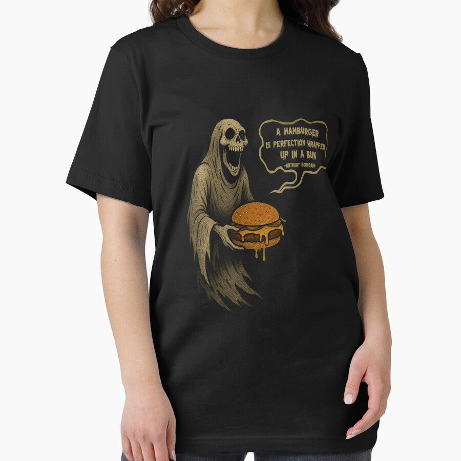 Ghost A hamburger is Perfection Wrapped Up in a Bun by LewisSchuetz
