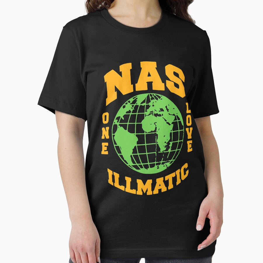 NAS ONE LOVE ILLMATIC [HIPHOP VINTAGE DESIGN] by Gunns & Junos