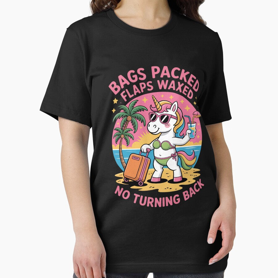 Bags Packed Flaps Waxed Funny Travel Funny Girls Trip by BiellaSar