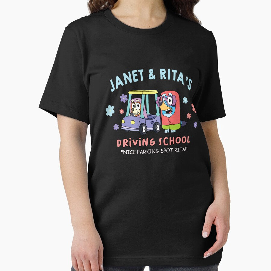 funny bluey and bingo driving school by fahhmemedropss