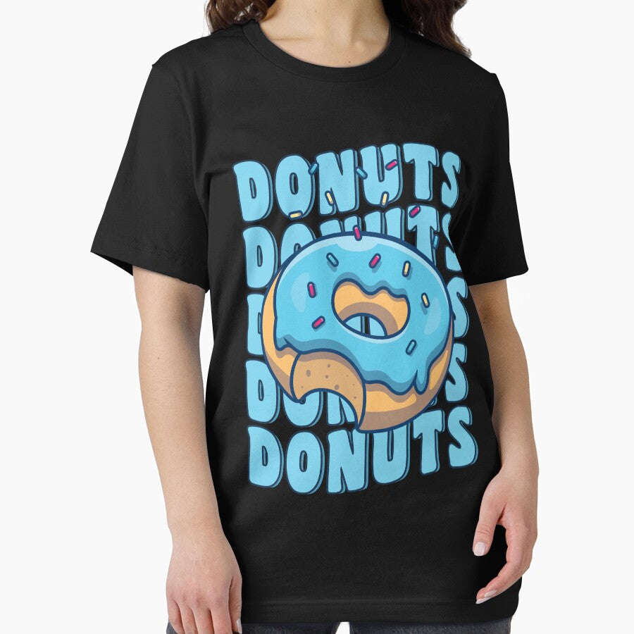 Groovy Blue Donut Squad Sprinkles Donut Lover Matching Donut by MintedFresh