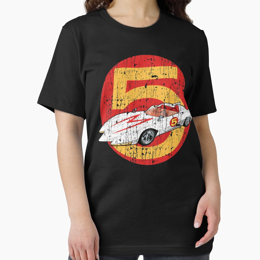 Mach 5 Distressed Vitage by romboshirt
