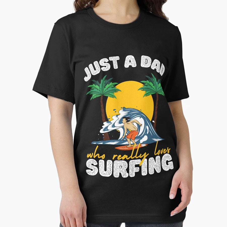 Just a Dad Who Loves Surfing by to-esu