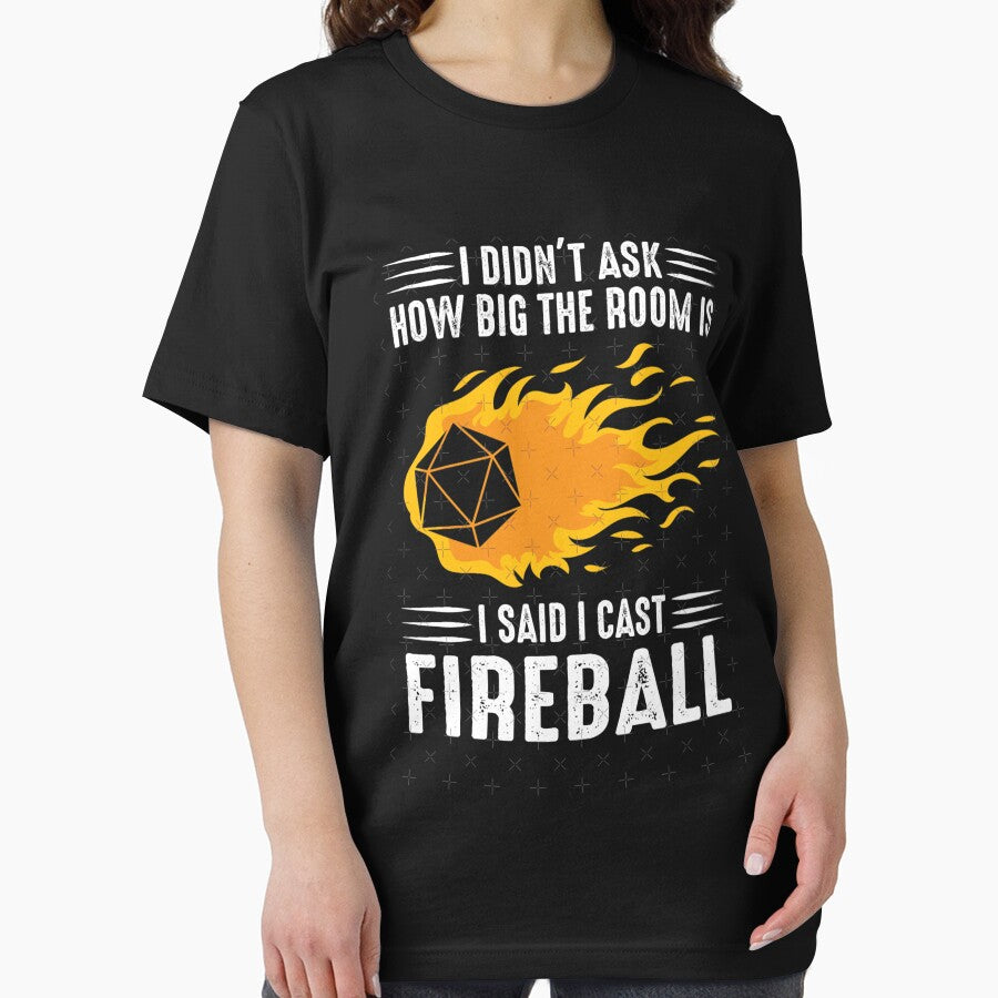 I cast Fireball Wizard Sorcerer DM Gift TTRPG by CliffoKlein