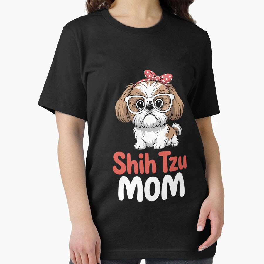 Shih Tzu Mom Dog Lovers Terrier Mother's Day by DentistLegal