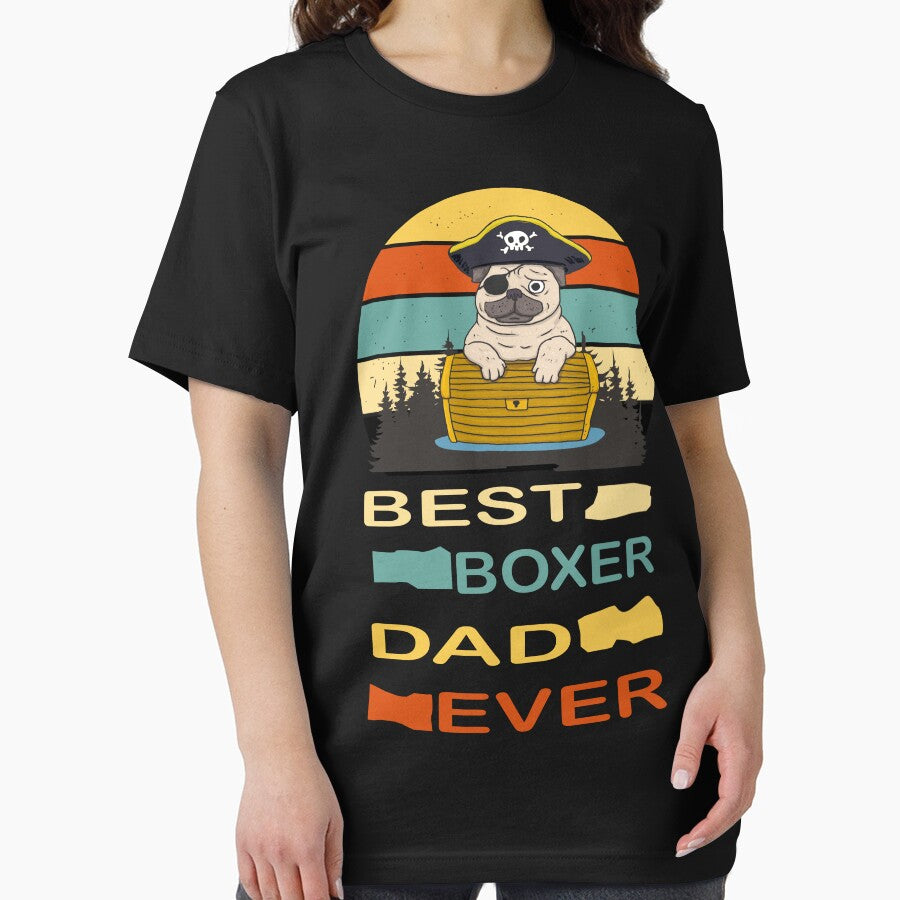 Best Boxer Dad Ever T Shirt, Dad Dog shirt, Fathers Day Shirt, Boxer shirt, Dog Lover Gift, Dad Birthday Gift Shirt, gift for dad by SimoSaladain