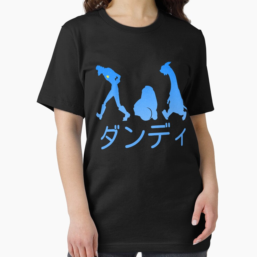 Space Dandy Silhouette Dandy(Blue) by KhingHaning