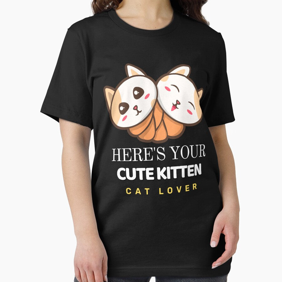 Cat Lover - Here Is Your Cute Kitten Cat Lover - For a cat lover, for a cute cat lover. by Wentoo