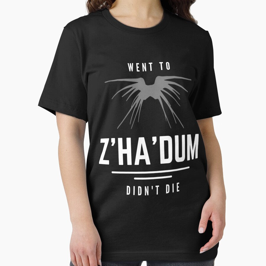 Went To Z'Ha'Dum - Didn'T Die - Shadow Ship - Black - Sci-Fi by HINEKAHL