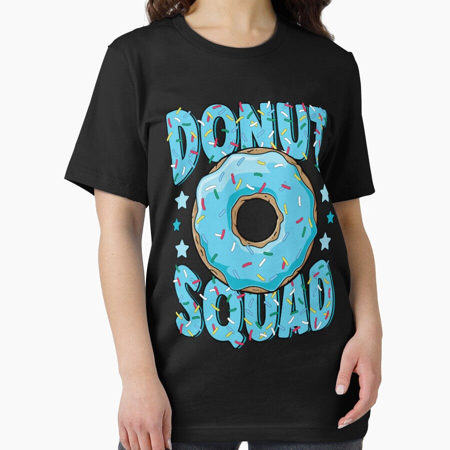 Blue Donut Squad Sprinkles Donut Lover Matching Donut Party by MintedFresh