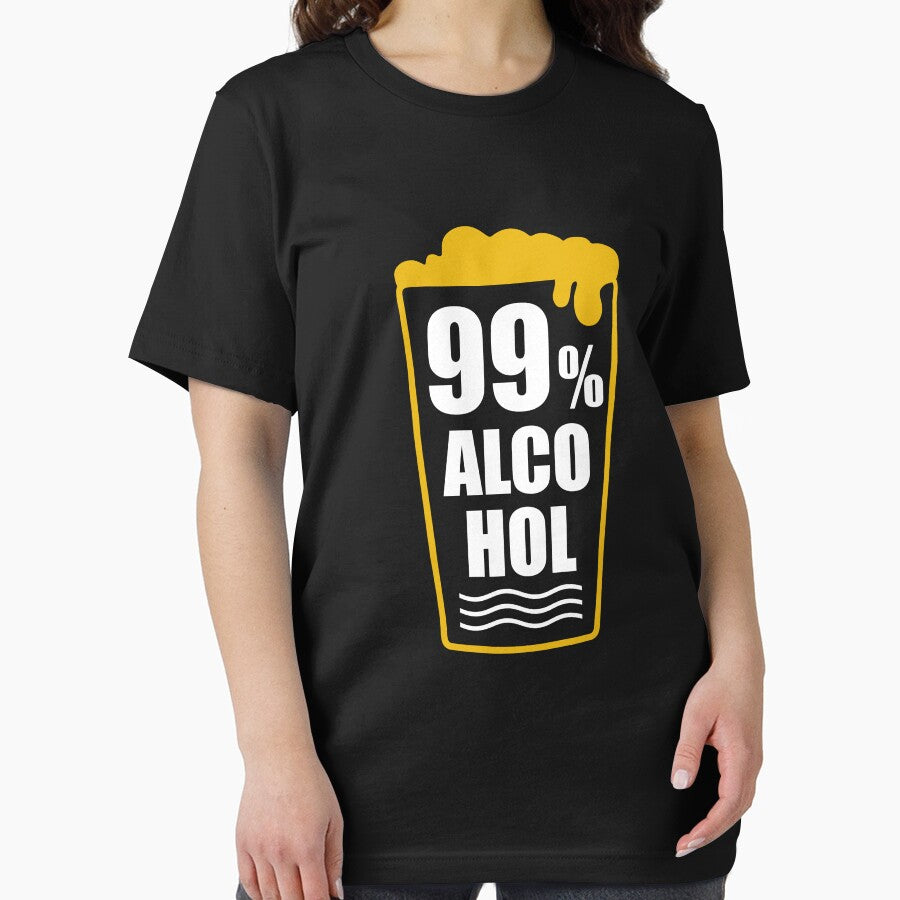 99% Alcohol Good Beer Drinker - Beer Break - Native Drunk Beer is made by men wine by god - Beer Lover - Beer Fanatic - Beer is Life by mellinnshirts