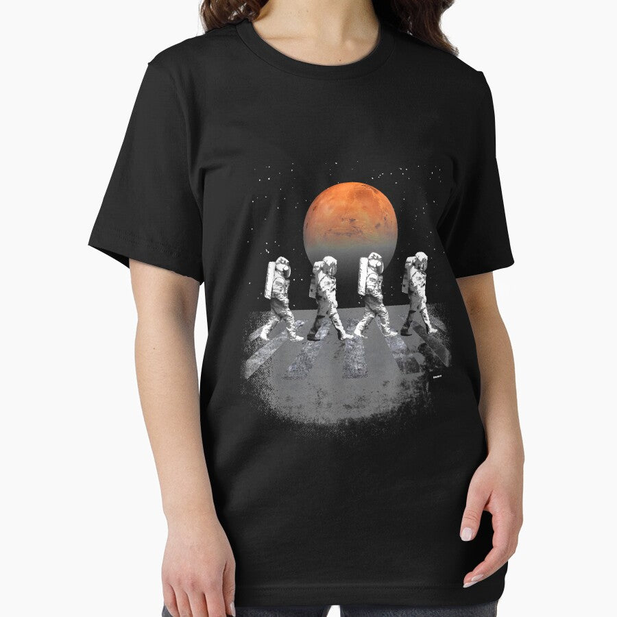 Astronauts in Walking in Space Occupy Mars Classic by LindaWatsons