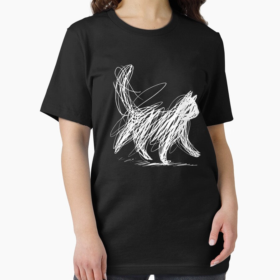 Midnight Scribble Cat by Style2Vie
