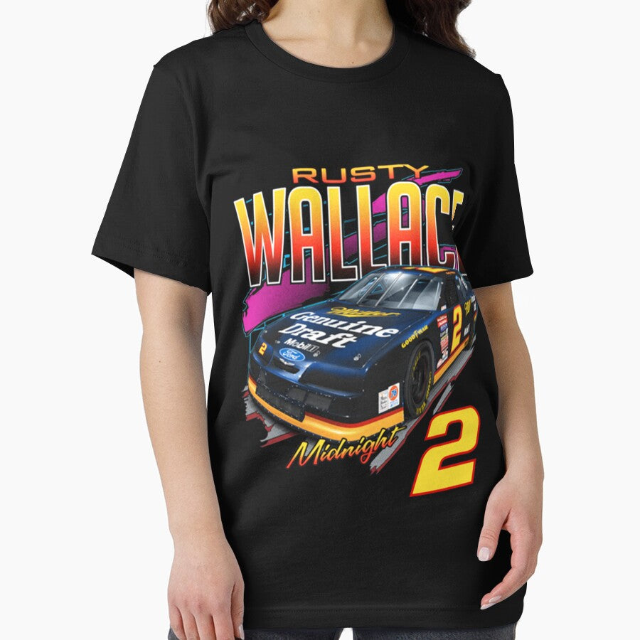 Rusty Wallace Vintage Nascar Car 2020 Black .  Essential . by hillishqwhil