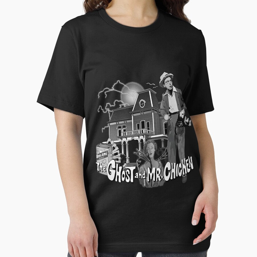 The Ghost and Mr. Chicken T-Shirt by Ajdore82