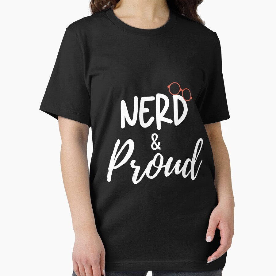 Nerd and Proud typography with glasses by poojapatel5