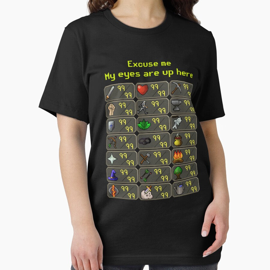Excuse Me My Eyes Are Up Here Game by Jasonstoreasd