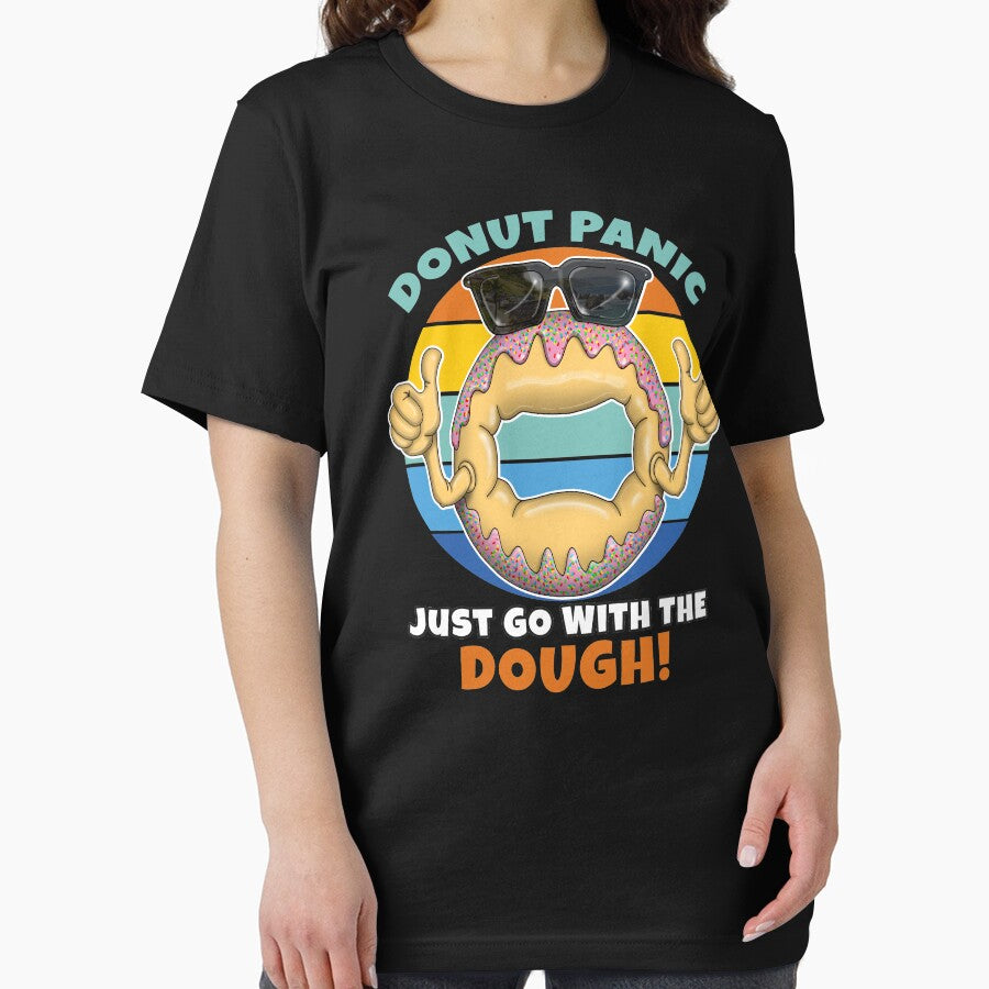 Donut Panic Funny Donut Lovers by Status71