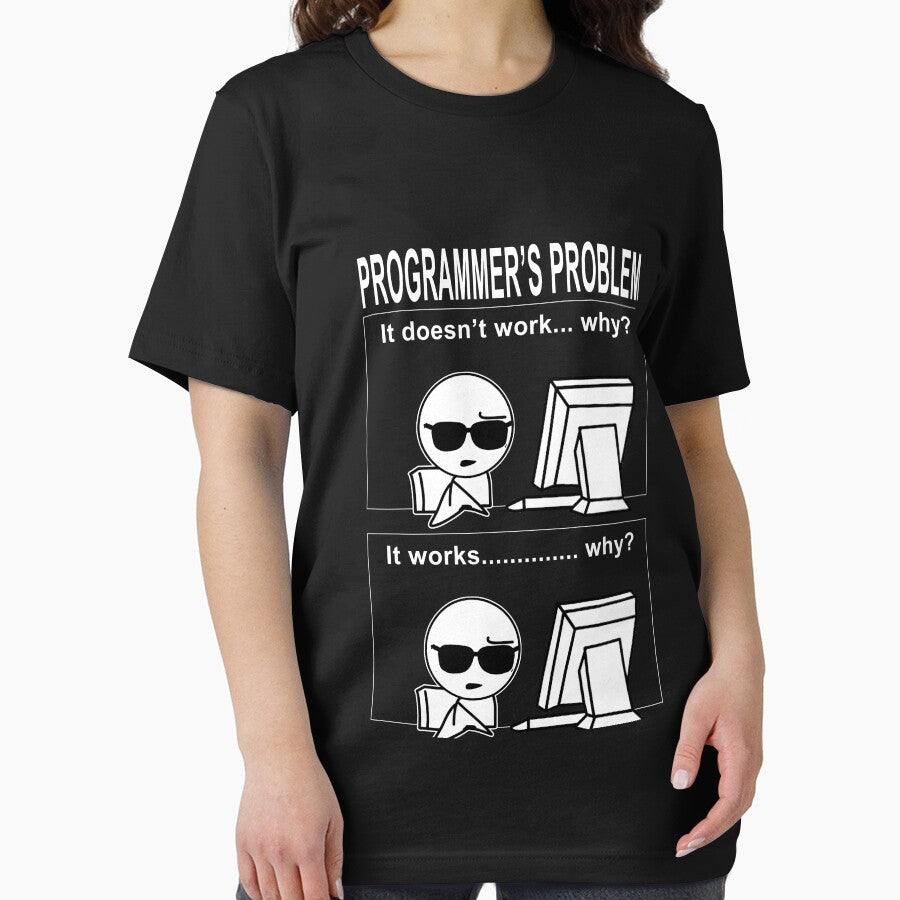 Programmers problem computer nerd html gift by redshirtz