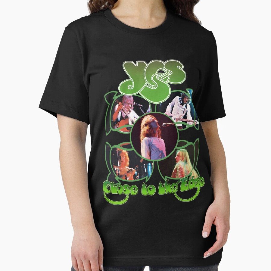 Yess Band Closes to the Edges Vintage Prog Rock Design by TALEROX