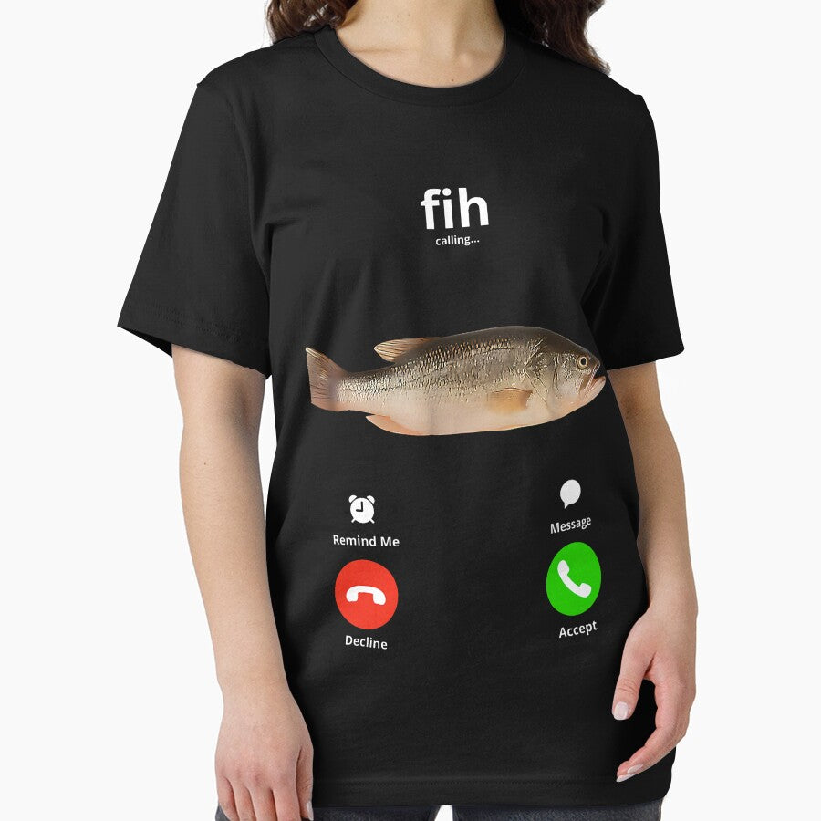 Fih Calling Remind me Message Decline Accept Phone Call Fish by LucasGarrett